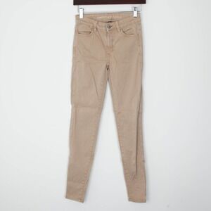 American Eagle‎ Womens Hi-Rise Stretch Skinny Pants Size 00R Tan Neutral Preppy